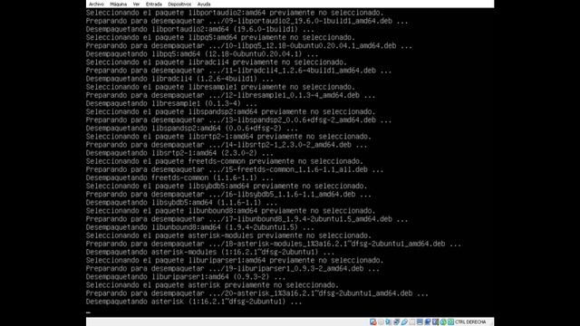 tarea 3 instalacion ubuntu y Asterisk смотреть онлайн