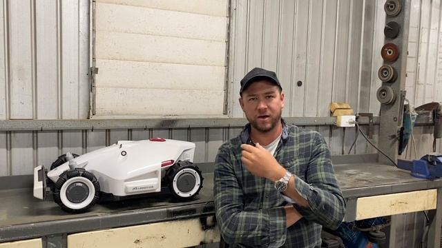 Luba 5000 review and unboxing (Mammotion) perimeter wire free robot lawn mower смотреть онлайн