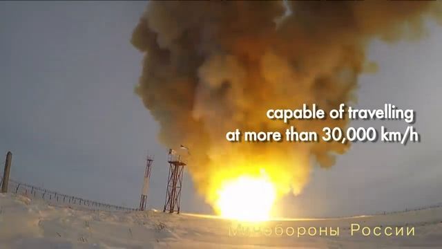 Russia touts speed of new hypersonic missile смотреть онлайн