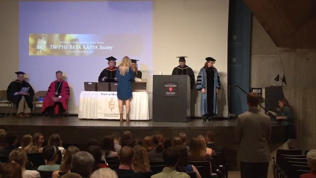 Phi Beta Kappa Induction and Address 2016 смотреть онлайн