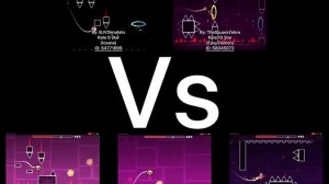 Geometry Dash = Cant Let Go Full Version (Comparison) (Crafty505 Vs traso56 Vs BJVDimafelix Vs More