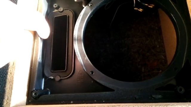 Вскрытие и дешёвый ремонт подвеса в акустике AIWA смотреть онлайн