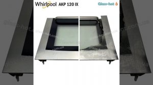 До и после, замена внешнего стекла дверца Whirlpool AKP120IX #ремонт #замена_стекла_духовки