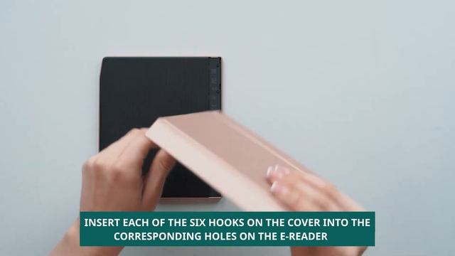 Как прикрепить чехол-книжку Flip cover к электронной книге PocketBook смотреть онлайн