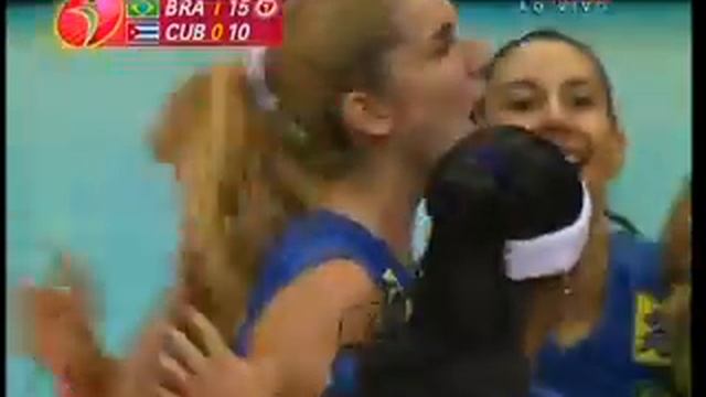 BRASIL 3 X 0 CUBA 2ºSET WORLD GRAND PRIX 2008 смотреть онлайн