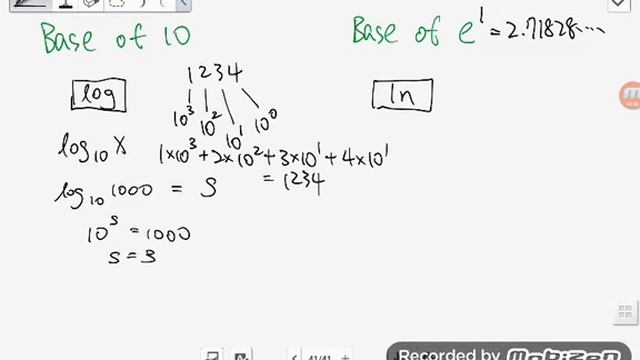 4-5-3 log x and ln x смотреть онлайн