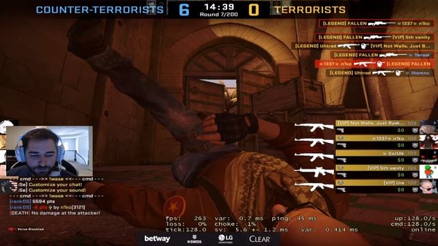 FalleN PLAY DM WITH AWP смотреть онлайн