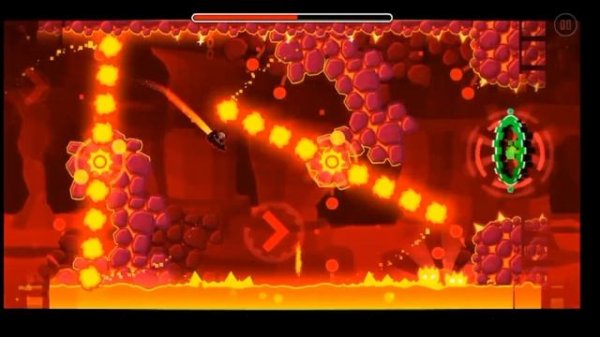 Прохождение Геометрии Даш уровень Fingerdash !!!!