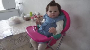Morning routine with reborn baby doll ! Утро с куклой реборн!