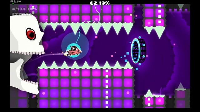 CrazY 100% By DavJT (Geometry Dash)