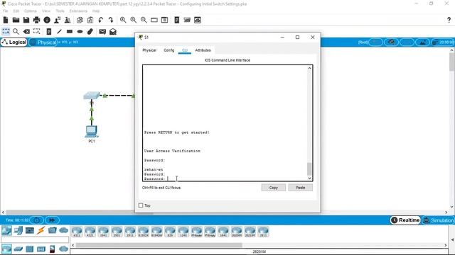 KONFIGURASI DASAR CISCO PAKET TRACER INITIAL SWITCH смотреть онлайн