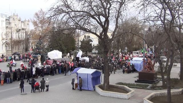 15.12.2012 Евпатория Санта Клаус отдыхает арена Дед Мороз смотреть онлайн