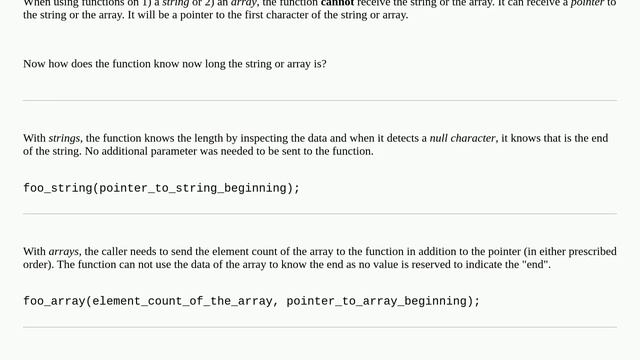 Why do we need a null terminator only in strings in C? смотреть онлайн