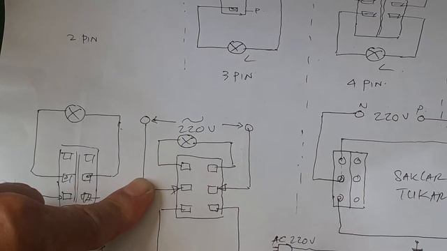 CARA PEMASANGAN SAKLAR : 2PIN-3PIN-4PIN-6PIN ( memahami saklar kaki 2 sd kaki 6 ) смотреть онлайн