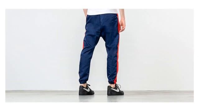 Nike Sportswear Woven Pants Blue Void смотреть онлайн