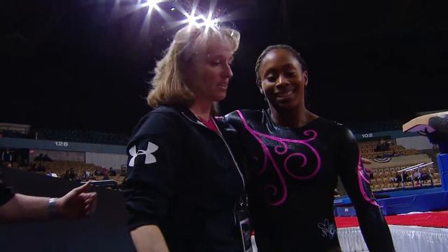 Aja-Monet Sims - Vault 2 - 2013 Nastia Liukin Cup смотреть онлайн