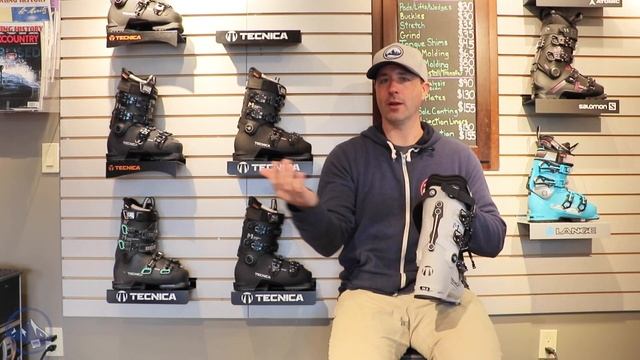 2023 Tecnica Mach1 LV Pro W Ski Boots Short Review with SkiEssentials.com смотреть онлайн
