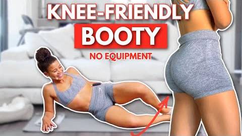30 Min Booty Workout Low Impact, No Squats, No Jumps, No Equipment growwithjo