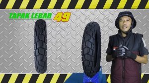 Ban SHINKO E705 Trail Master 120/80-18 Ban Dual Purpose Motor Custom Royal Enfield 350 Classic dll