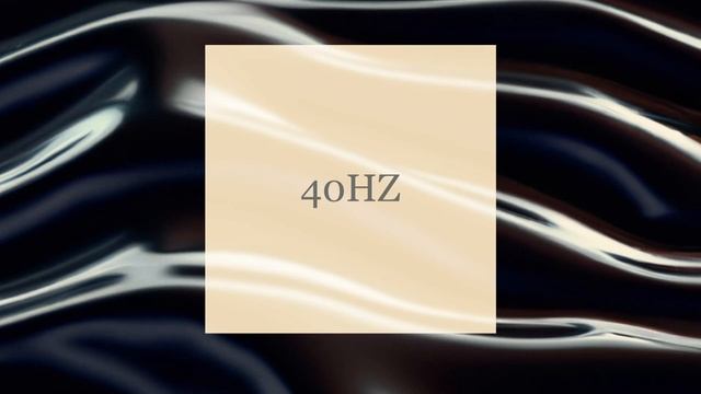 40 Hz Pure Sine Wave Tone - Gamma Oscillation - Background Bass Deep Work, Relaxation, & Flow смотреть онлайн