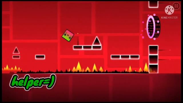 1 часть прохождения геометри деш(Geometry Dash) смотреть онлайн
