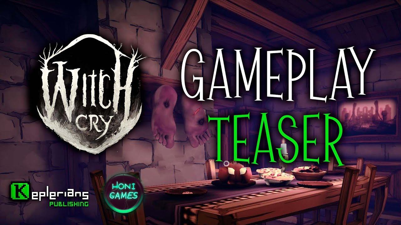 WITCH CRY First TRAILER  NEW HORROR GAME  Keplerians PUBLISHING