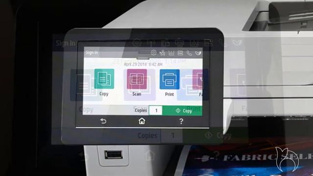 How to enable scan feature in HP LaserJet Color MFP478-479 Printers смотреть онлайн