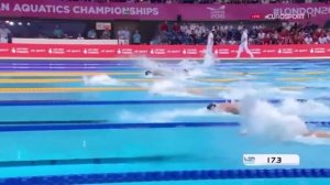 Мужчины - 50 метров батерфляй. Чемпионат Европы по плаванию. Лондон 2016