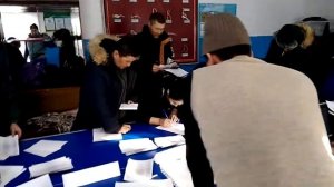 Регистрация участников соревнований по лыжному спорту 20 01 2018г  с Бай Хаак РТ