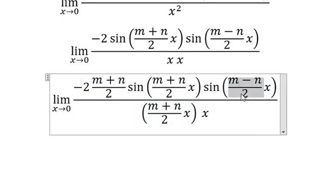 Calculus Help: Find the limits - lim (x→0) (cosmx-cosnx)/x^2 - Techniques - SOLVED!! смотреть онлайн
