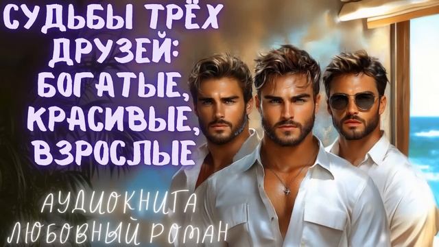 СУДЬБЫ ТРЁХ ДРУЗЕЙ: БОГАТЫЕ, КРАСИВЫЕ, ВЗРОСЛЫЕ: АУДИОКНИГА ЛЮБОВНЫЙ РОМАН СЛУШАТЬ смотреть онлайн