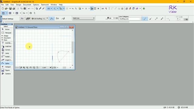 | #Archicad #Tutorial | - | #shortcut #technique of #hotspot and #spline #tools for #2d #drawing смотреть онлайн