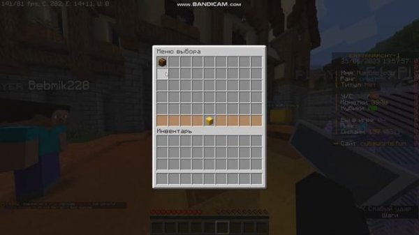 Открываю 2 Донат-Кейса на CubeWorld