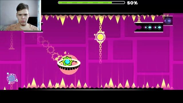 Geometry Dash #10 - ПЕРВЫЙ INSANE УРОВЕНЬ Xstep смотреть онлайн