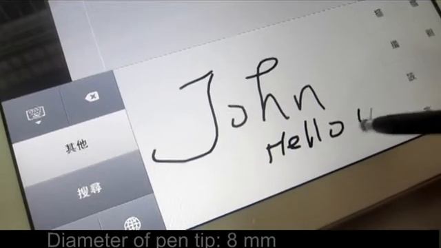 HuntWave- 4.5 mm stylus pen tip for iPad test senstivity смотреть онлайн