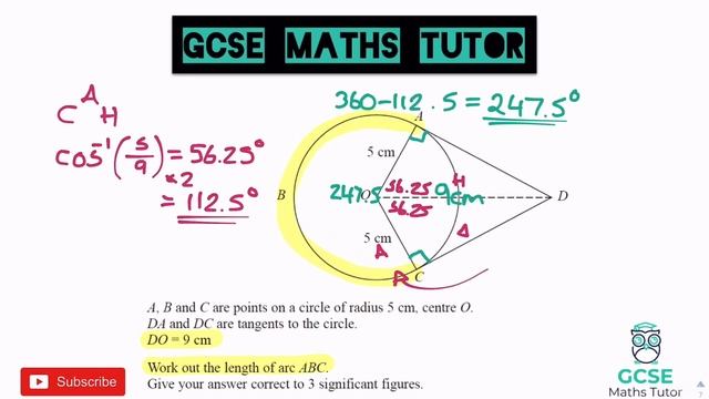 Circle Sectors with Trigonometry | Grade 7 - Grade 9 Maths Series | GCSE Maths Tutor смотреть онлайн