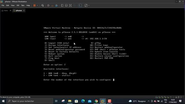 PFSENSE : Configuration de base смотреть онлайн