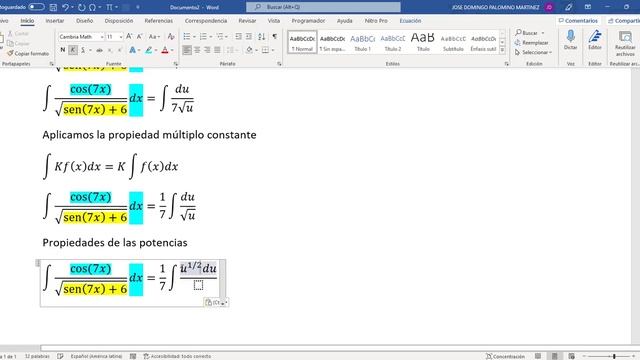 Calculo integral--Integración por el Método de sustitución смотреть онлайн