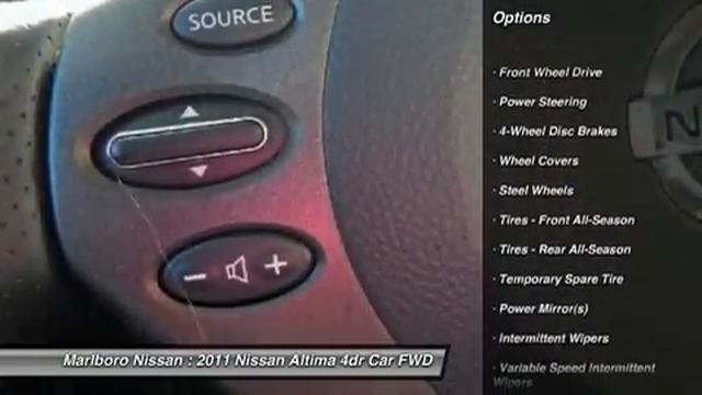 2011 Nissan Altima 36862A смотреть онлайн