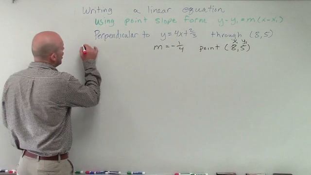 Write the equation of a perpendicular line using point slope form смотреть онлайн