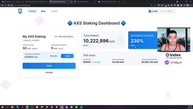 AXS STAKING GUIDE Plus TIPS! #AXS #AxieInfinity