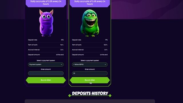 Alien Limited - Депозит в проекте / Зарабатываем на Инопланетянах смотреть онлайн