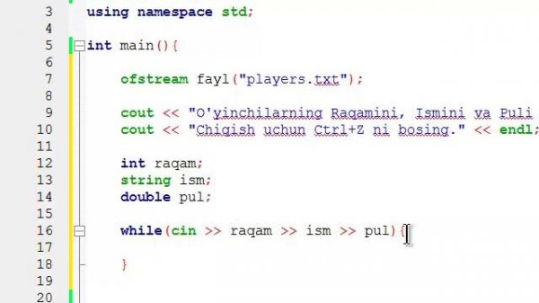 Dasturlashni 0 dan O'rganish. 66 - dars.