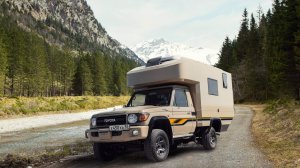 Новый Автодом на базе легендарной юбилейной версий Toyota Land Cruiser 79 
2024 года выпуска