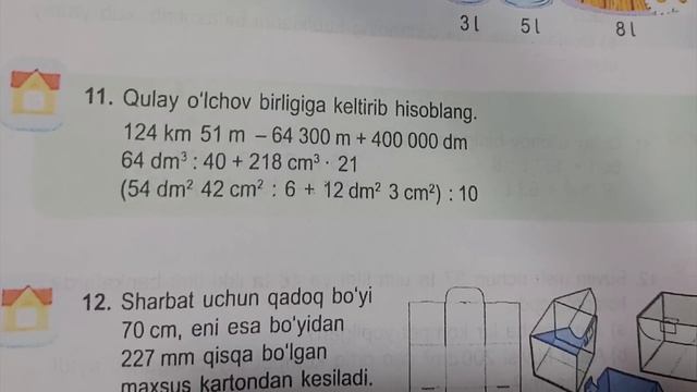 3~sinf Matematika 81~dars