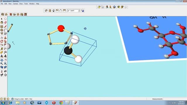 MMIS-11: Deoxyribose in Sketchup смотреть онлайн