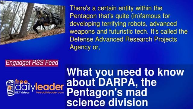 What you need to know about DARPA, the Pentagon's mad science division смотреть онлайн