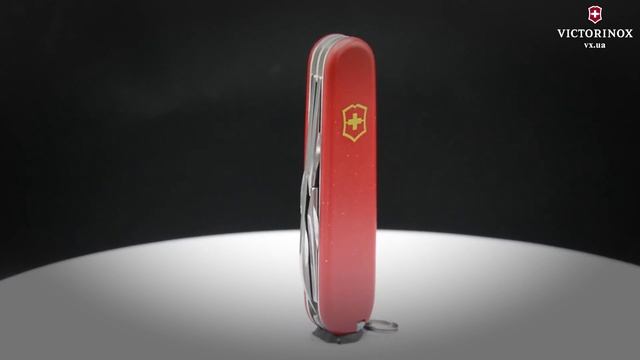 Складаний ніж Victorinox SPARTAN MAT червоний мат. лак з жовт.лого 1.3603.M0008p Victorinox_Ukraine смотреть онлайн