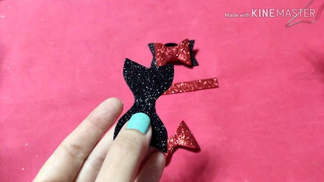 Бантики из глиттерного фоамирана смотреть онлайн