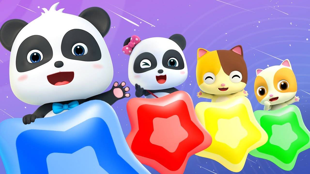 Панда 😻 Тень 😻 Видео для детей 😻 Бэбибас все про тени  😻  BabyBus ❤️ Ава и папа